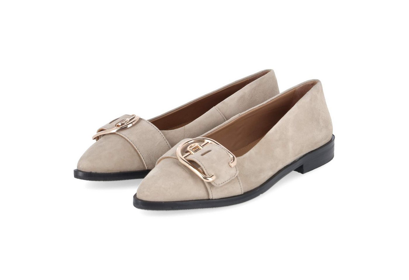 Copenhagen Studios Copenhagen Shoes CS8921-0301 BISCUIT Damen Rauleder taupe Ballerina