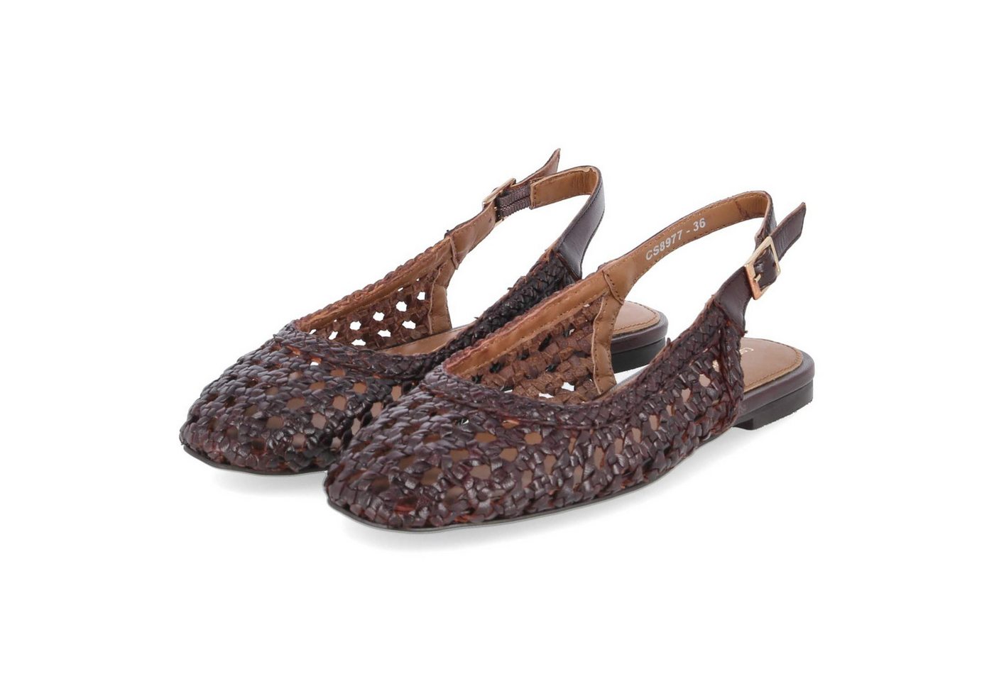 Copenhagen Studios Copenhagen Shoes CS8977-0012 BROWN Damen Glattleder brown Slingpumps