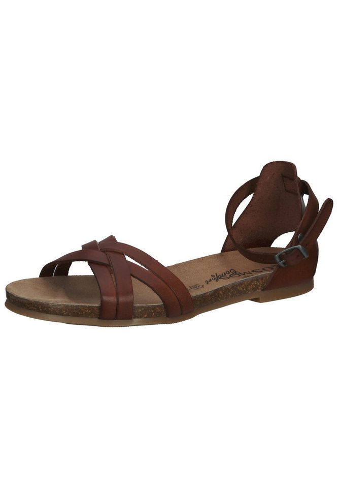 COSMOS Comfort Sandalen Leder . Riemchensandalette (Kastanie)
