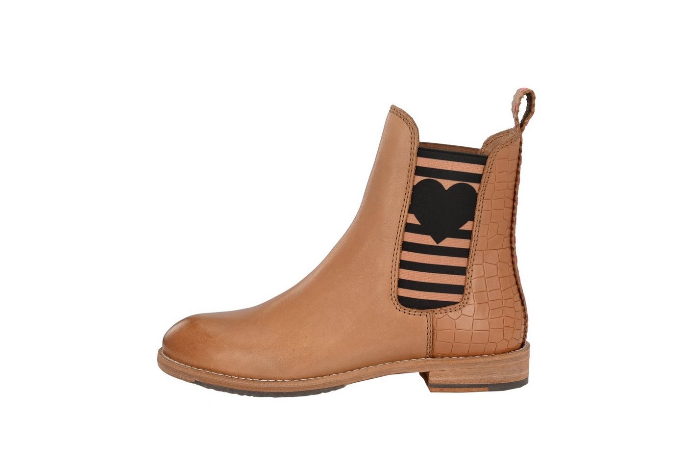 CRICKIT AMY mit Streifen und Herz Chelseaboots