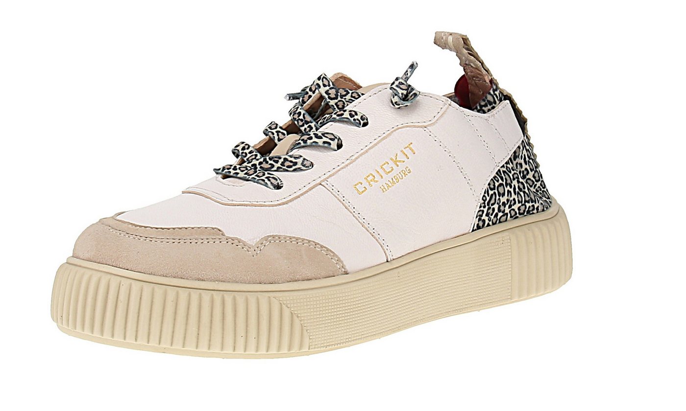 CRICKIT Oakli - Damen Sneaker - Leo-Weiß Sneaker