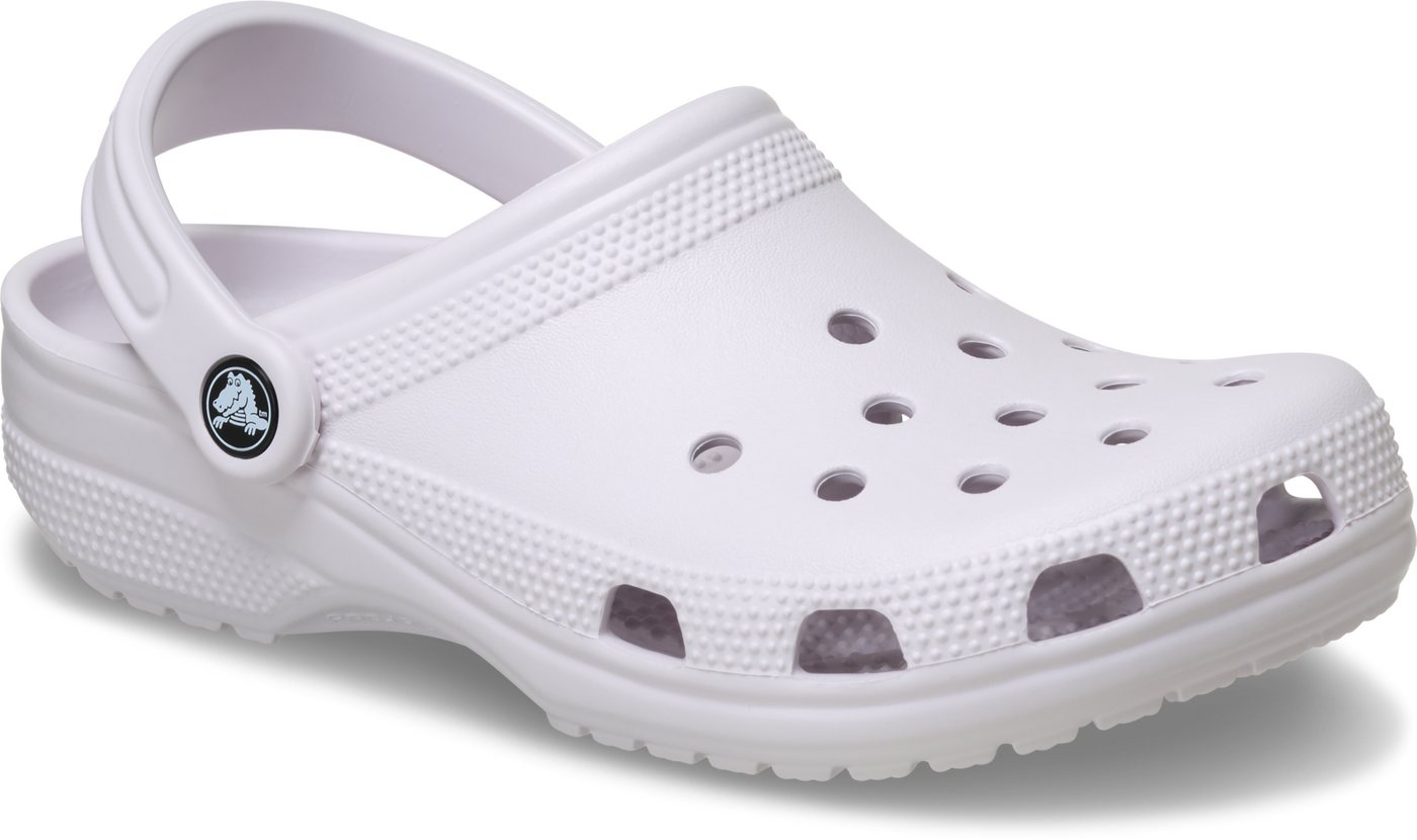 Crocs Classic Clog Clog, Sommerschuh, Schlappen, Hausschuh passt zu Jibbitz (grape ice)