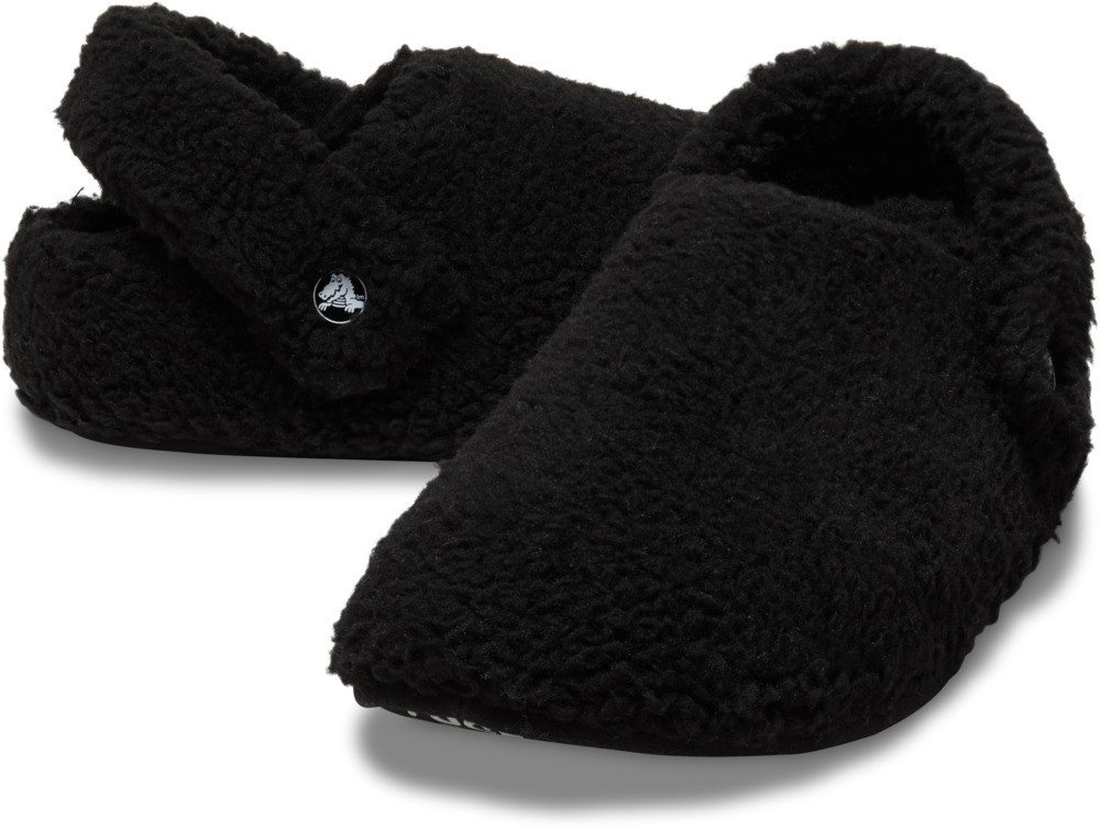 Crocs Classic Cozzzy Slipper Clog Hausschuh, mit kleiner Plateausohle