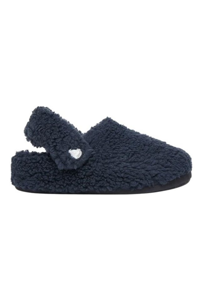 Crocs Classic Cozzzy Slipper (Kunstfell, warm) navyblau Kinder - 1 Paar Hausschuh
