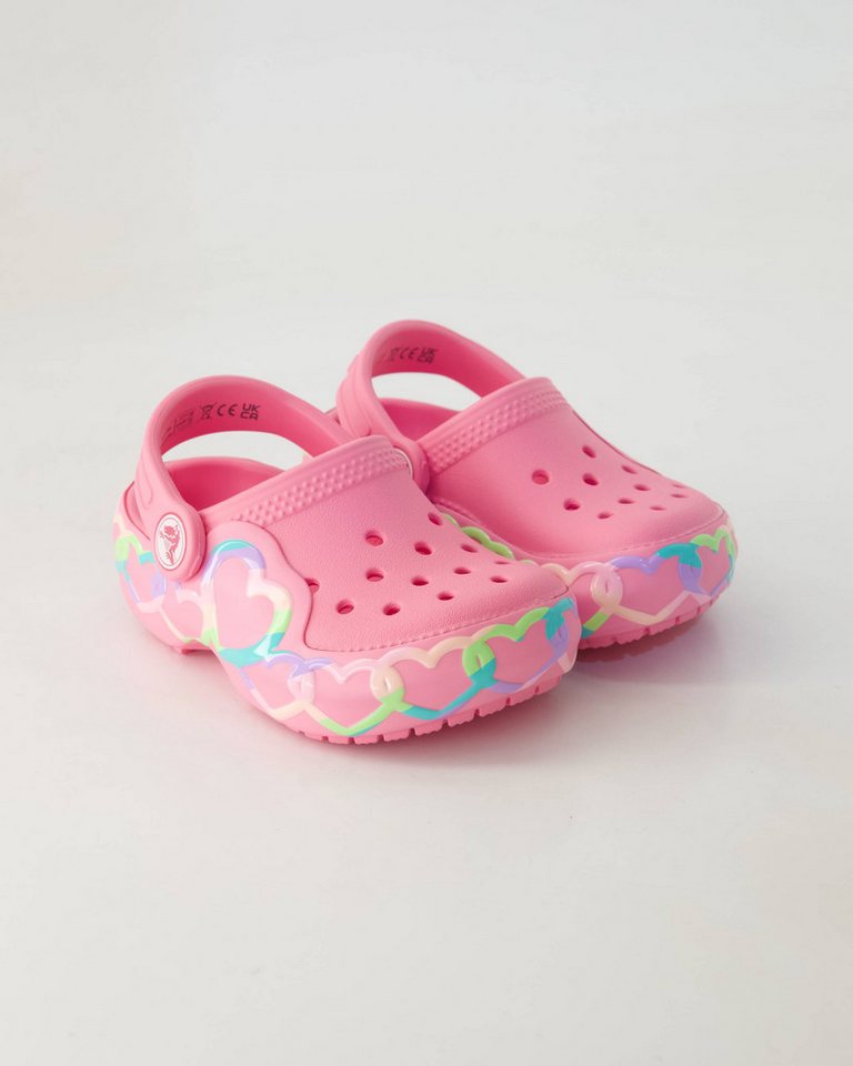 Crocs Classic Heart Lights Clog K Sandale Obermaterial: Sonstiges Material