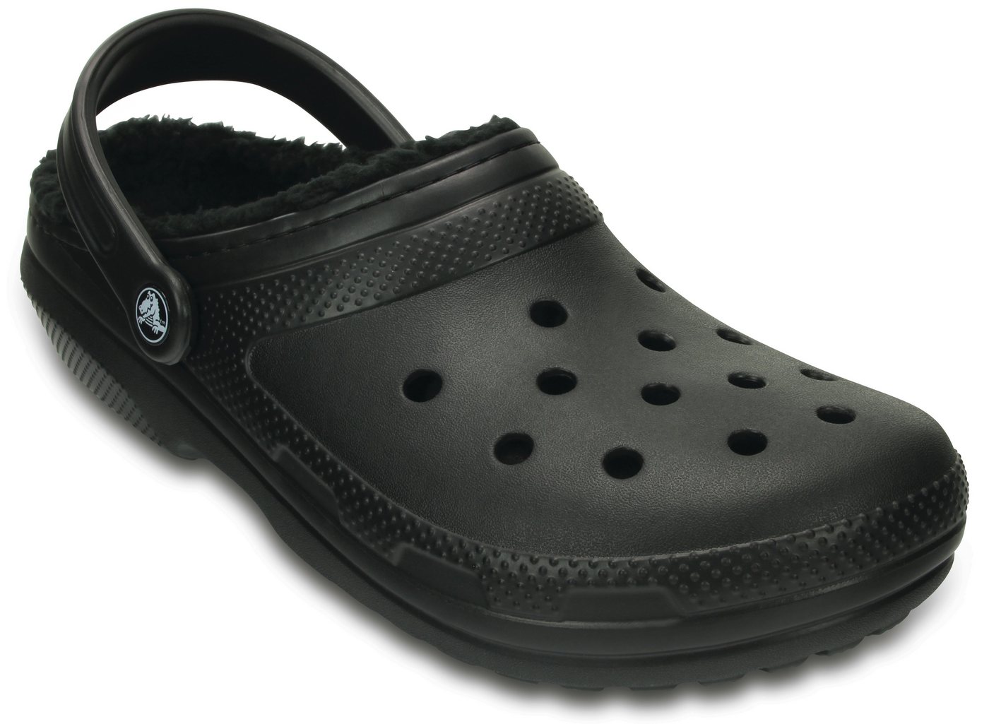 Crocs Classic Lined Clog Hausschuh Gartenclog, Schlappen, Clog, mit kuscheligem Fellimitat