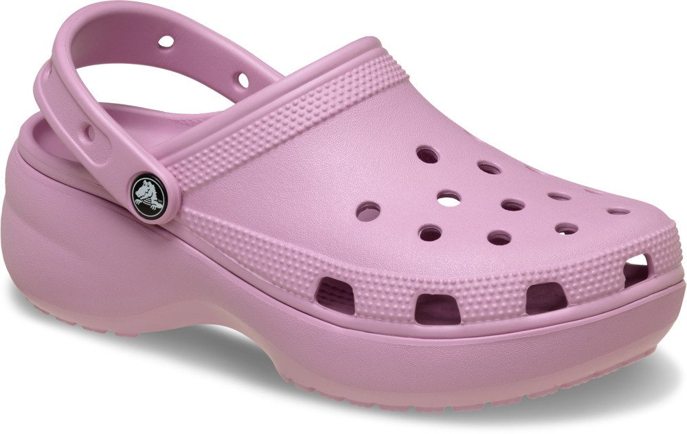 Crocs Classic Platform Clog W Clog, Sommerschuh, Schlappen, Hausschuh, trendige Plateausohle