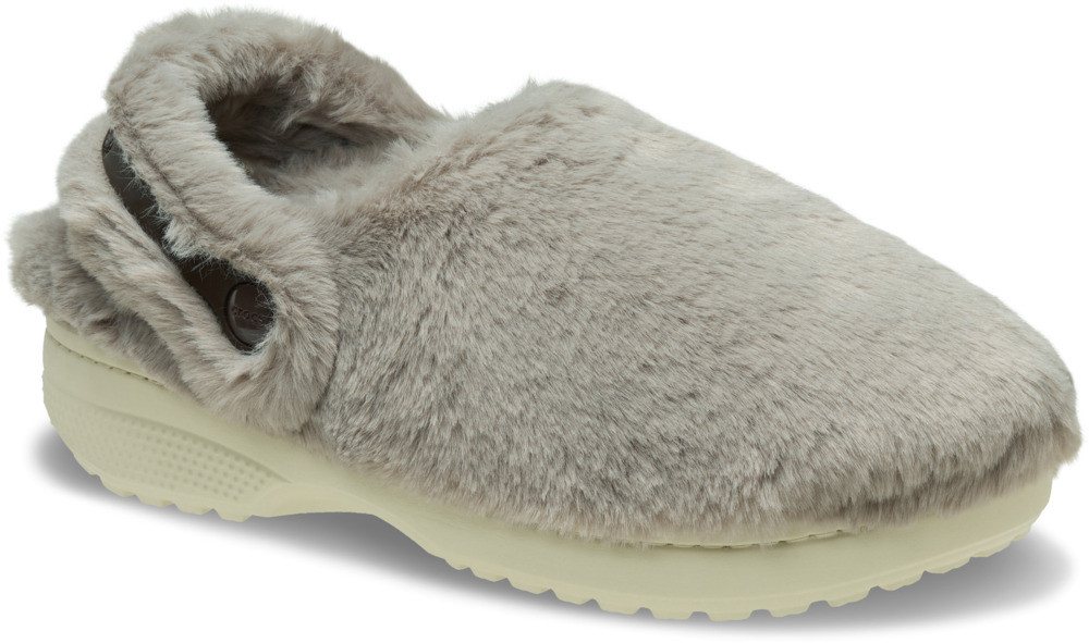 Crocs Classic Unfurgettable Clog Clog, Hausschuh, Freizeitschuh mit schwenkbarem Fersenriemen (mushroom)