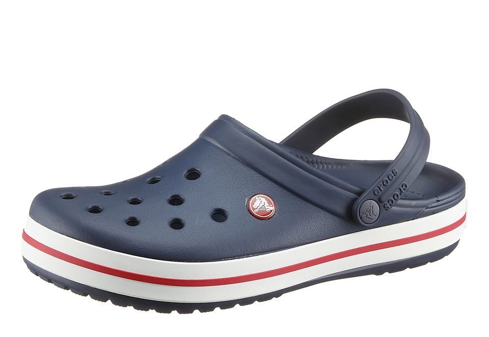 Crocs Crocband Clog Sommerschuh, Gartenschuh, Poolslides, mit farbiger Laufsohle