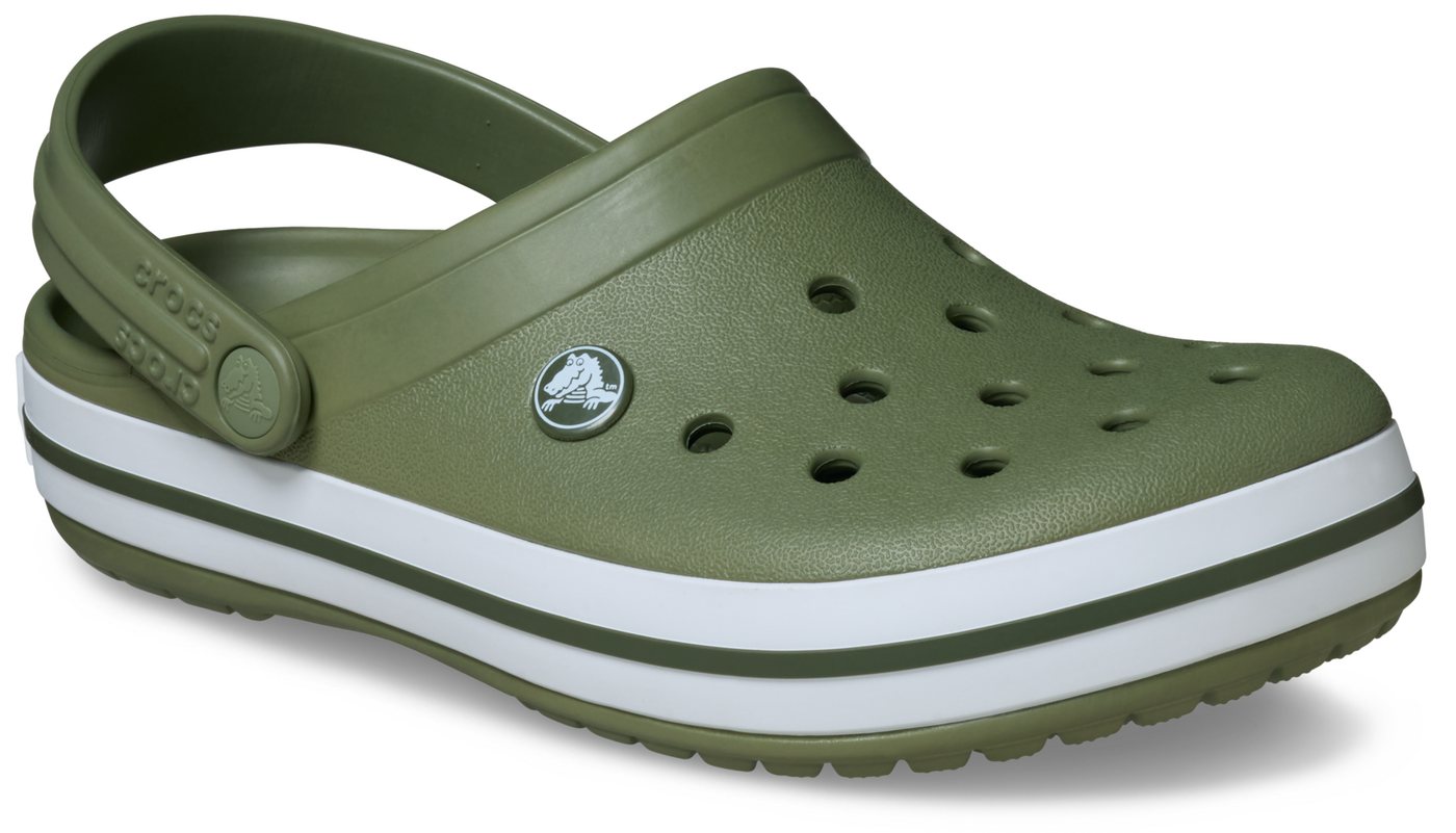 Crocs Crocband Clog Sommerschuh, Gartenschuh, Poolslides, mit farbiger Laufsohle