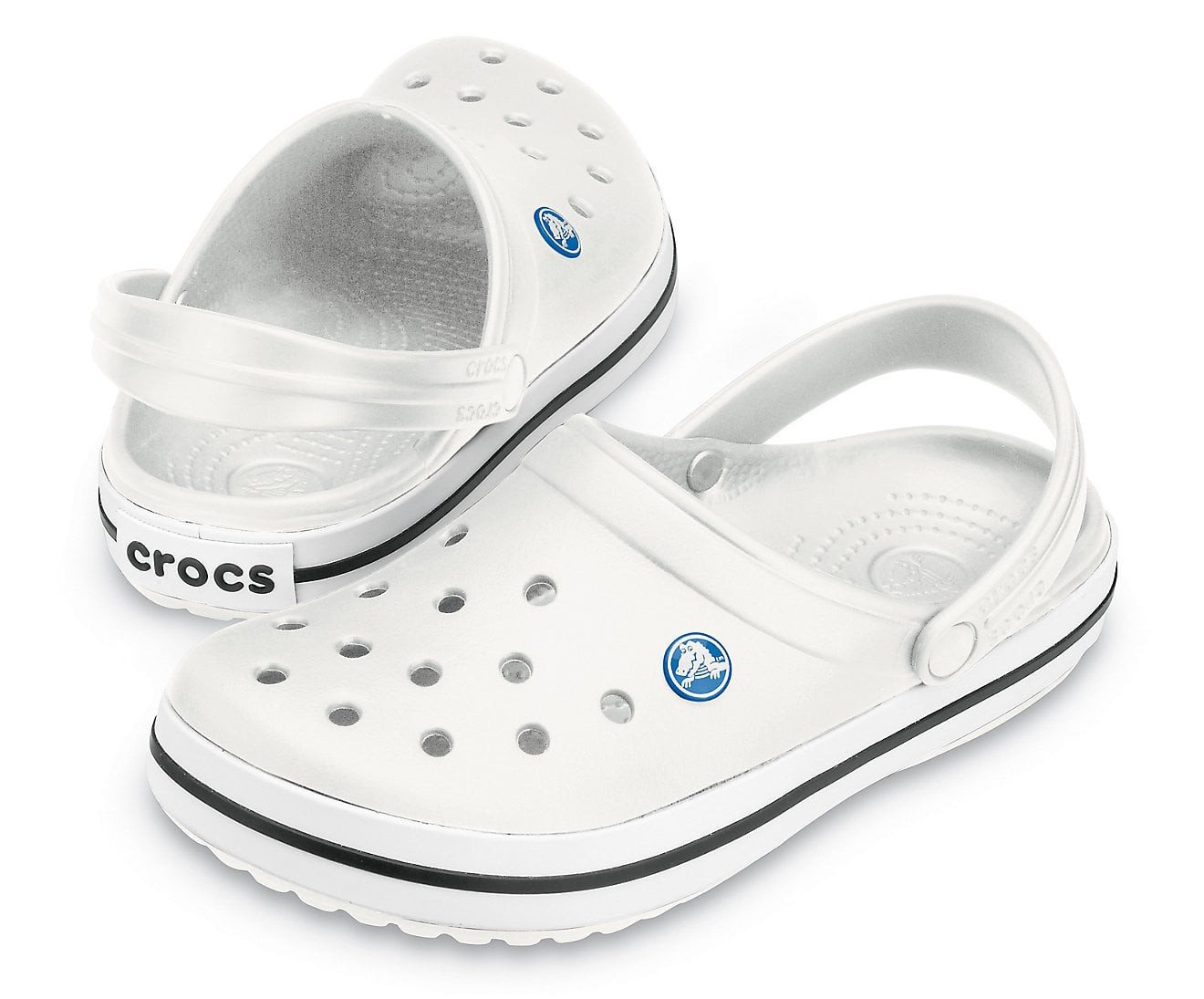 Crocs Sandale Crocband Clog weiss Sandale Herren/Damen Badeschuh