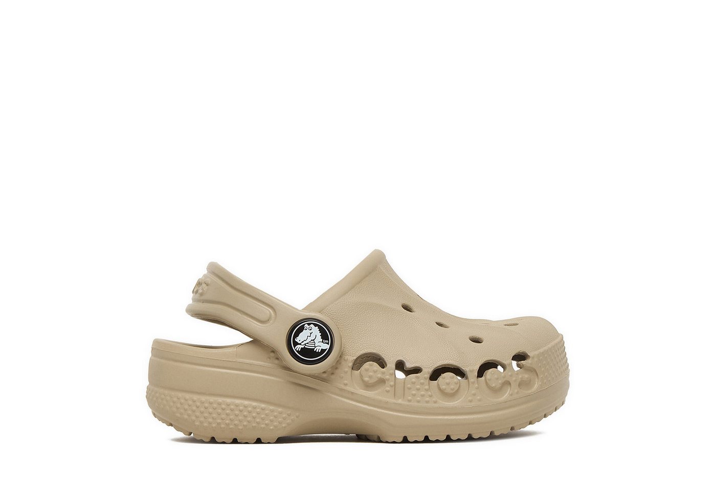 Crocs Flip-Flops für Mädchen, Beige Badepantolette