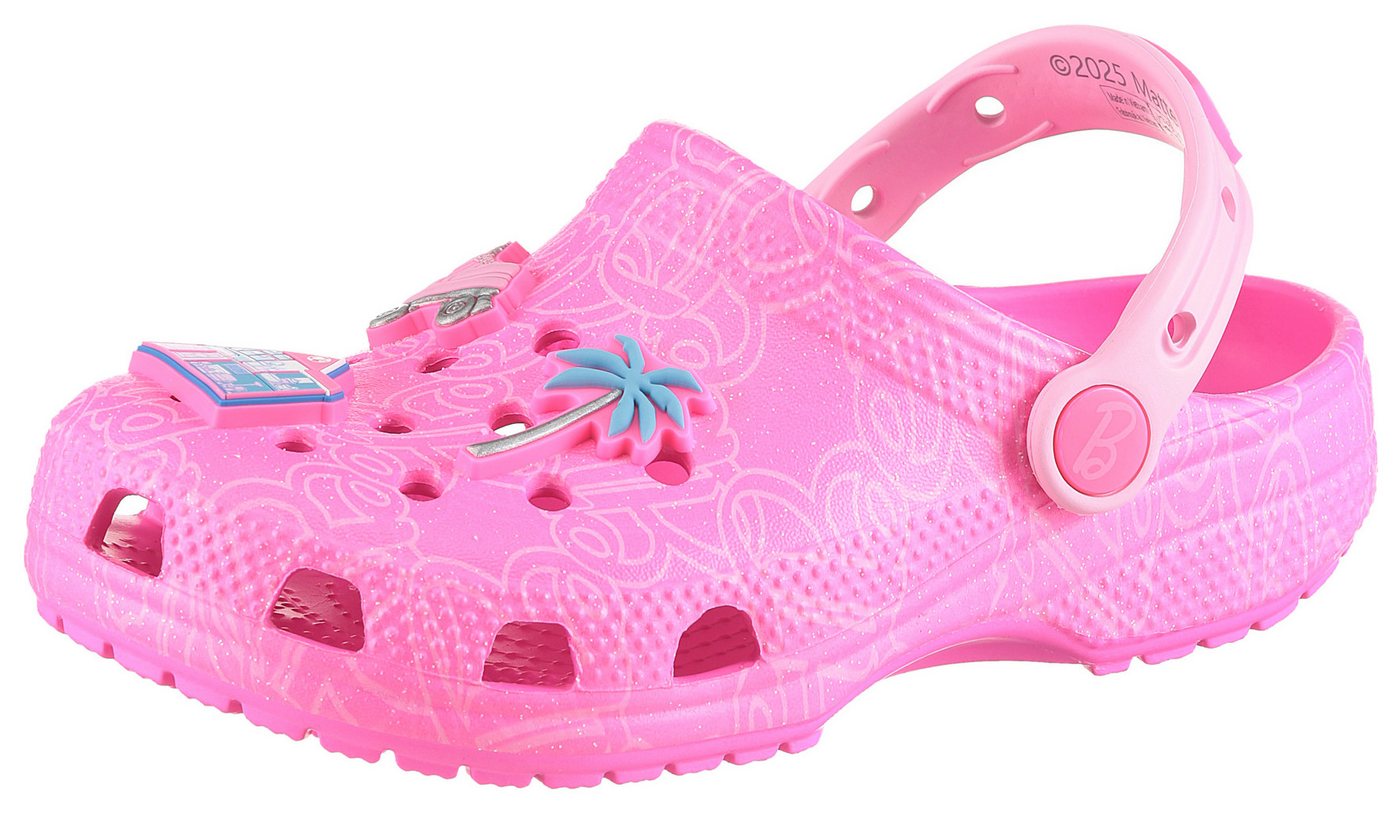 Crocs Kids' Barbie Classic Clog Clog Barbie Clog, Badeschuh, wasserfreundlich und schwimmfähig