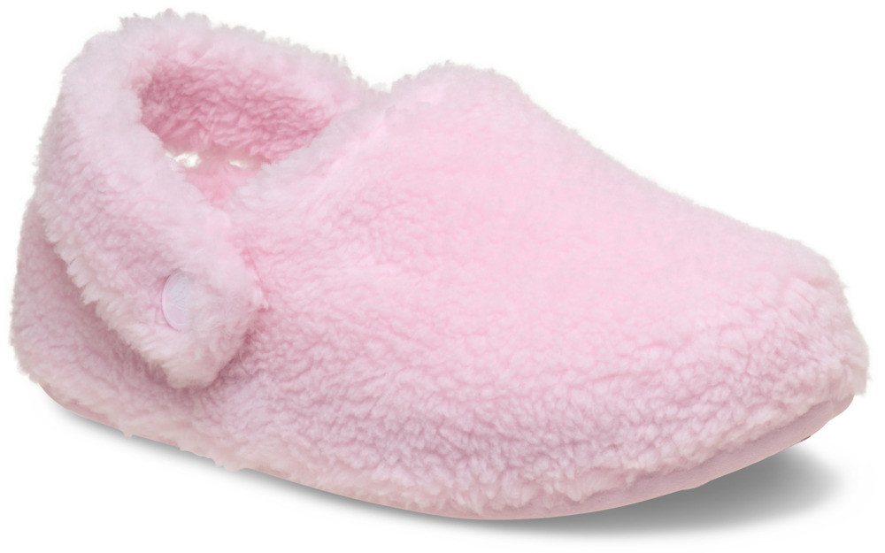 Crocs Kids' Classic Cozzzy Slipper Hausschuh Pantoffel, Clog mit Filzwolle