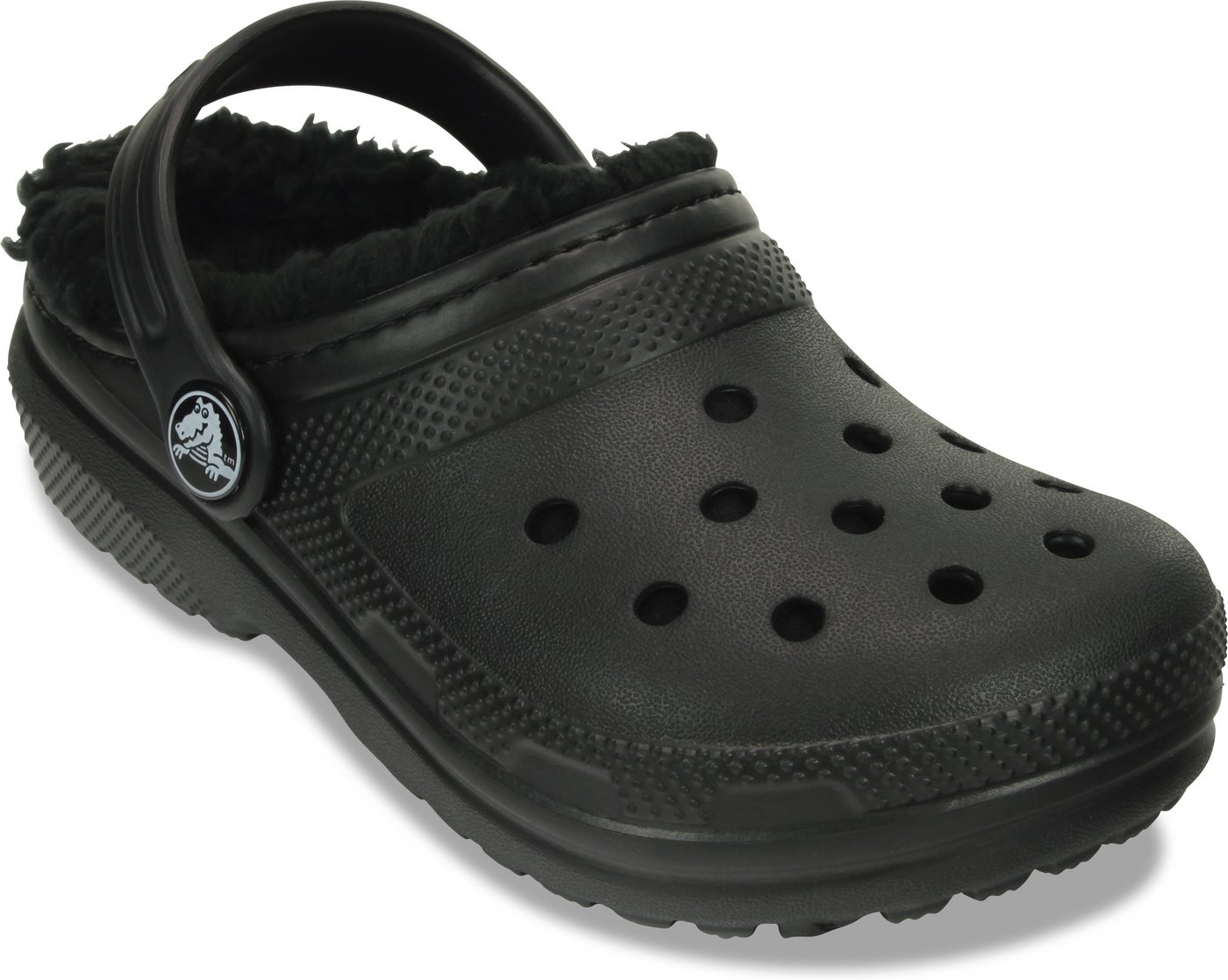 Crocs Kids Classic Lined Clog Clog Hausschuh, Pantoffel, Schlappen mit Warmfutter