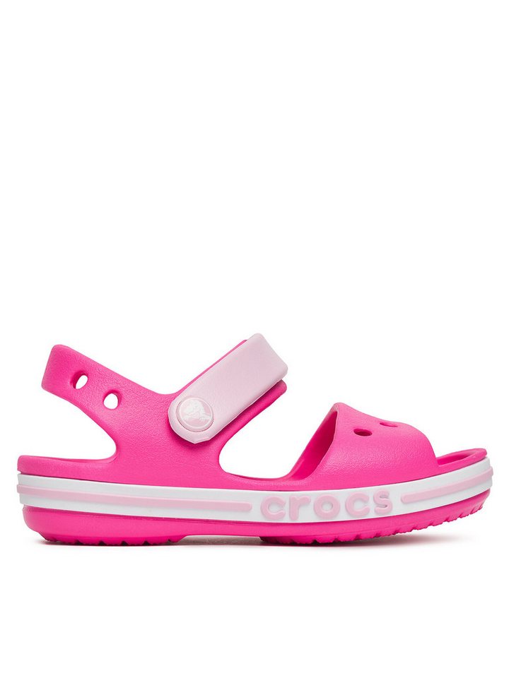 Crocs Mädchen Sandalen Crocs-BAYABAND SANDAL T 211055-6QQ Rosa Rosa Sandale
