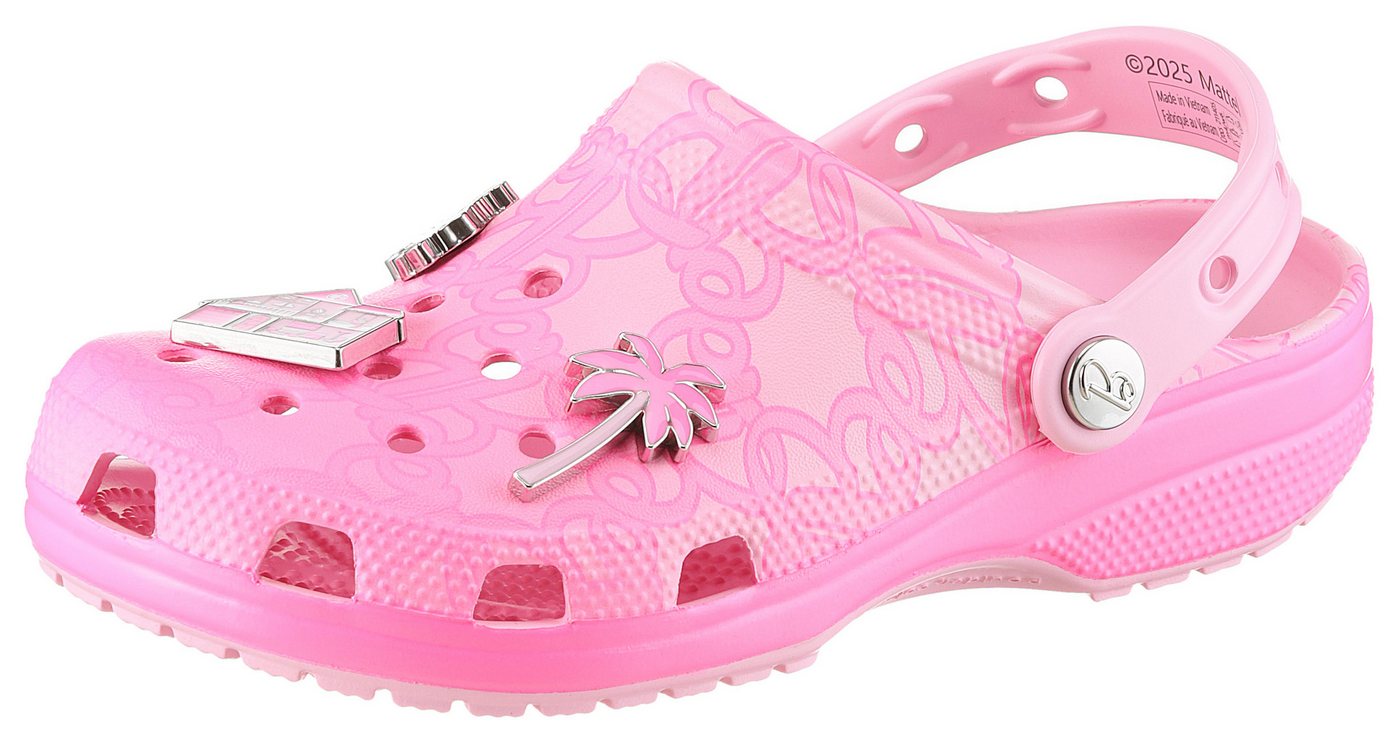 Crocs Mattel Pink Barbie Clog mit Barbie Applikationen