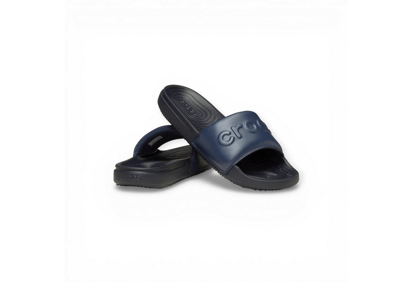 Crocs Sandale All Day Slide navyblau Herren Badeschuh