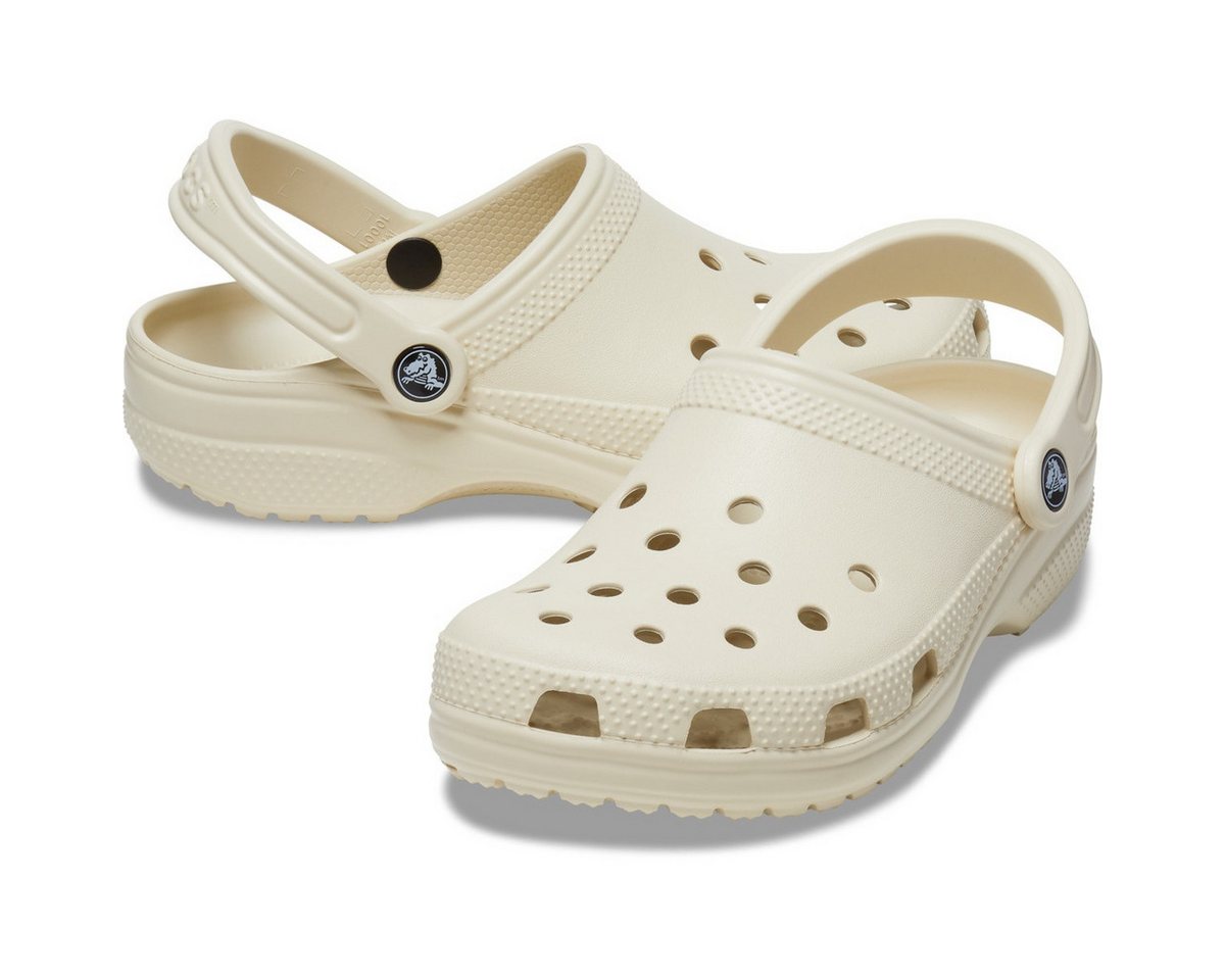Crocs Sandale Classic Clog Bone beige Badeschuh