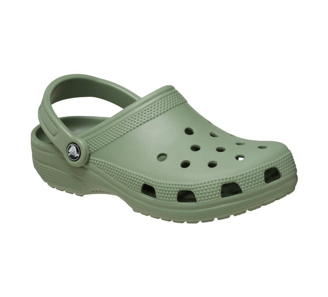 Crocs Sandale Classic Clog grün Herren/Damen Badeschuh