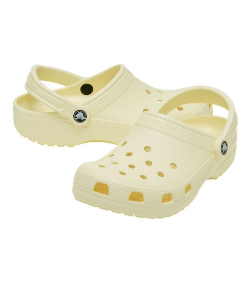 Crocs Sandale Classic Clog hellgelb Badeschuh