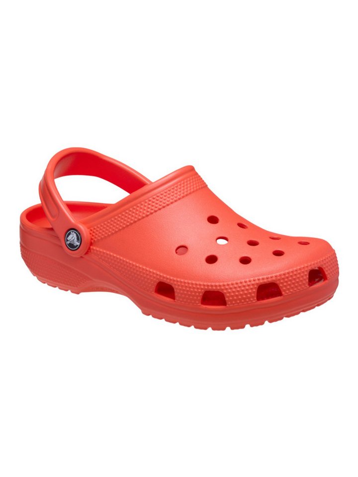 Crocs Sandale Classic Clog hellrot Damen Badeschuh