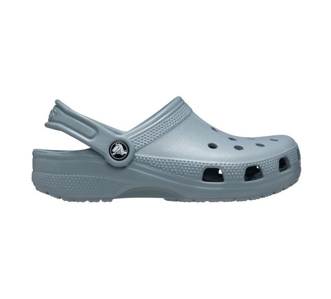 Crocs Sandale Classic Clog K grau Kinder Badeschuh