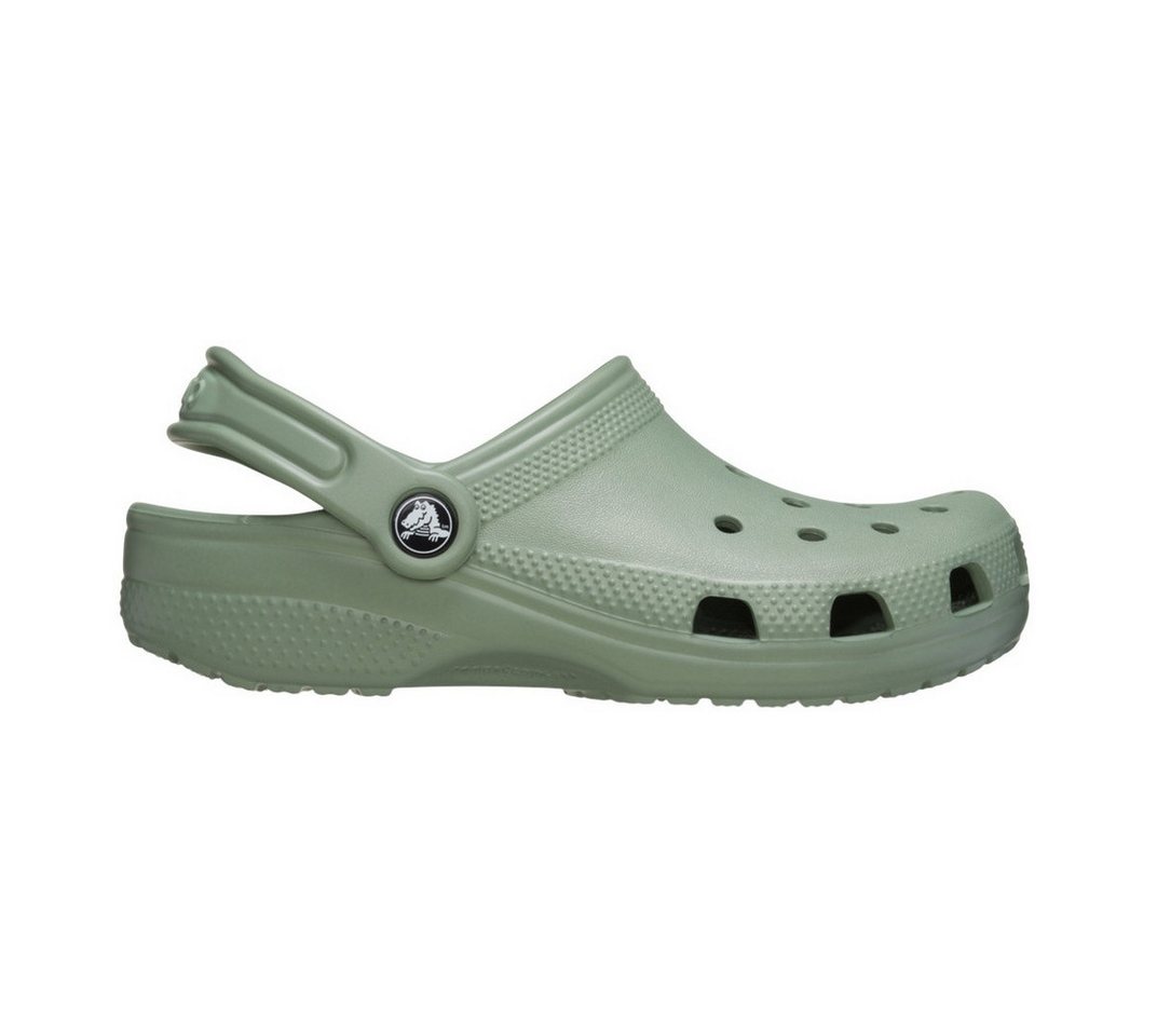 Crocs Sandale Classic Clog K grün Kinder Badeschuh
