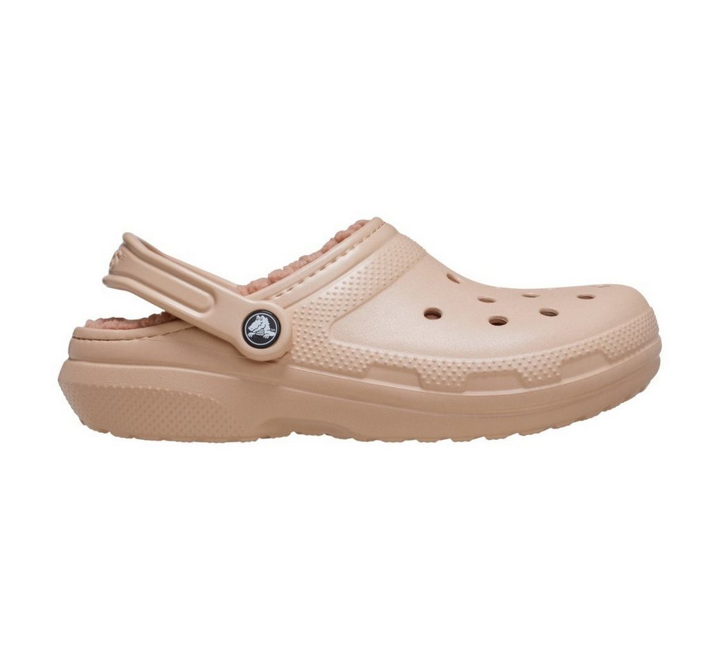 Crocs Sandale Classic Lined Clog (mit Innenfutter) caramelpink - 1 Paar Badeschuh