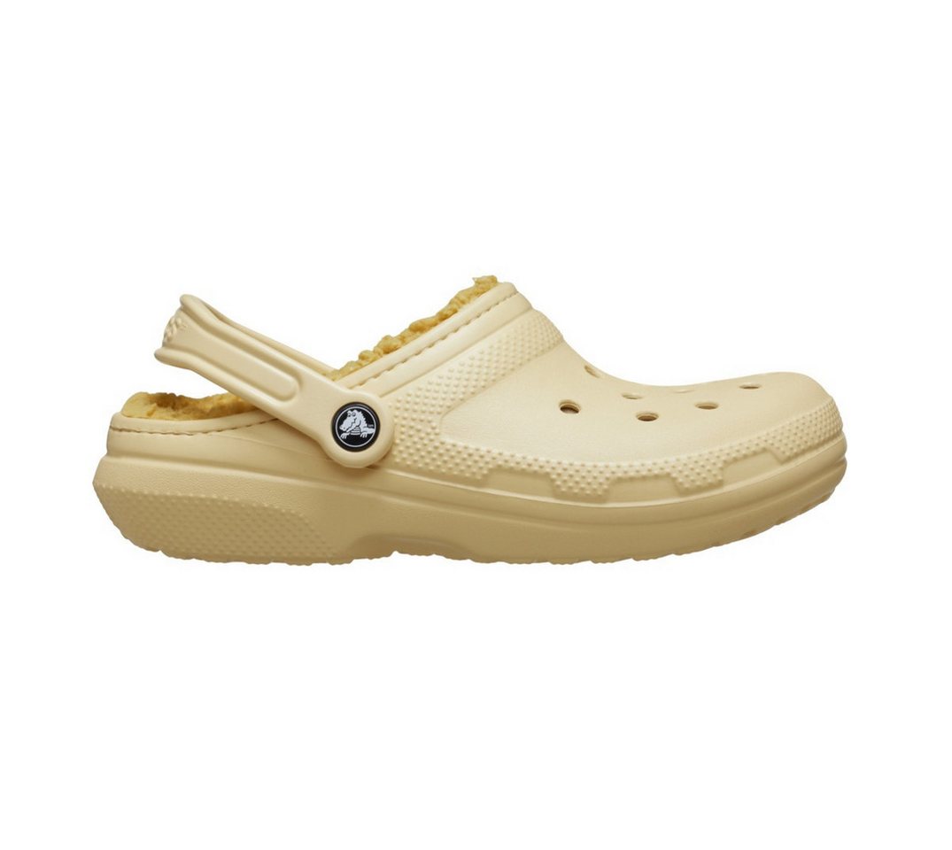 Crocs Sandale Classic Lined Clog (mit Innenfutter) hellbraun - 1 Paar Badeschuh