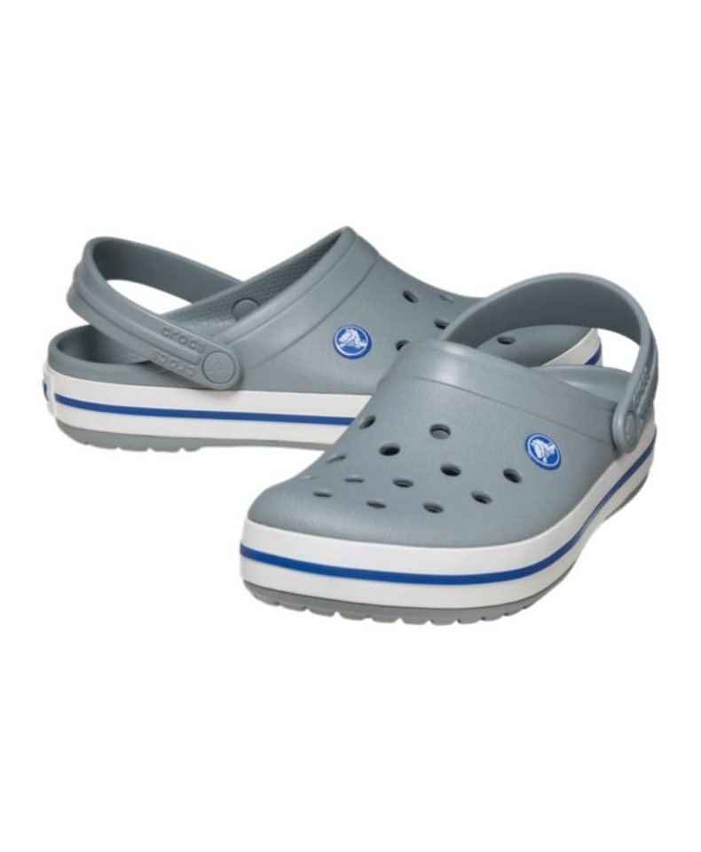Crocs Sandale Crocband Clog grau Badeschuh