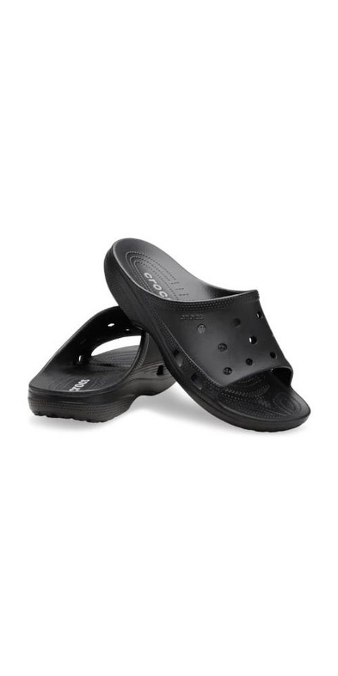 Crocs Sandale Saturday Slide schwarz Damen Badeschuh