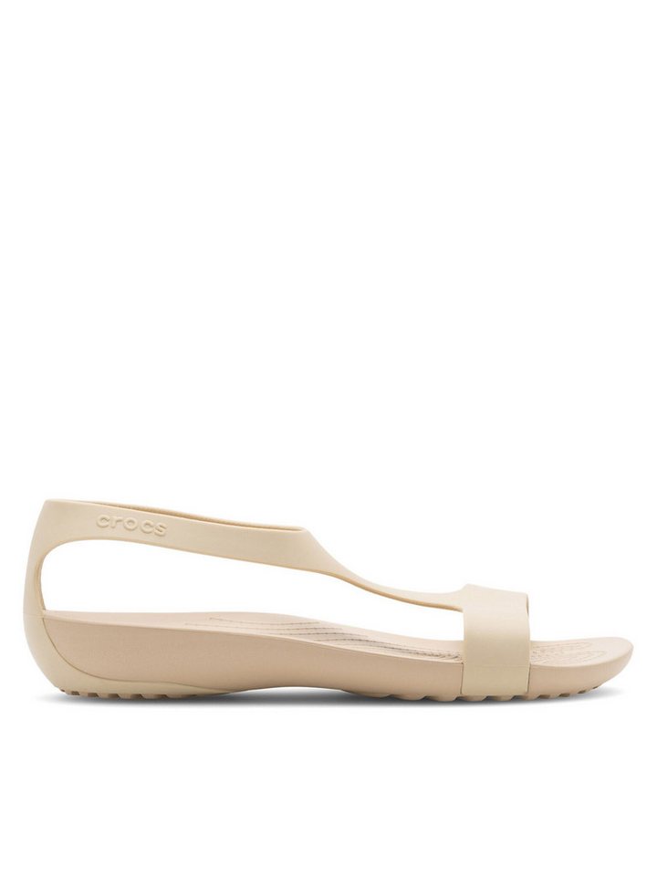 Crocs Sandalen Damen SERENA SANDAL 205469-212 Beige Sandale