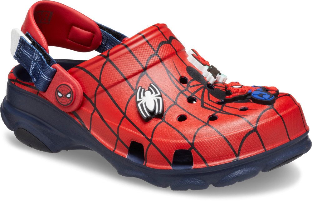 Crocs Spider Man All Terrain Clog K Clog Kindergartenschuh, Hausschuh inkl. Set Spider-Man-Jibbitz™