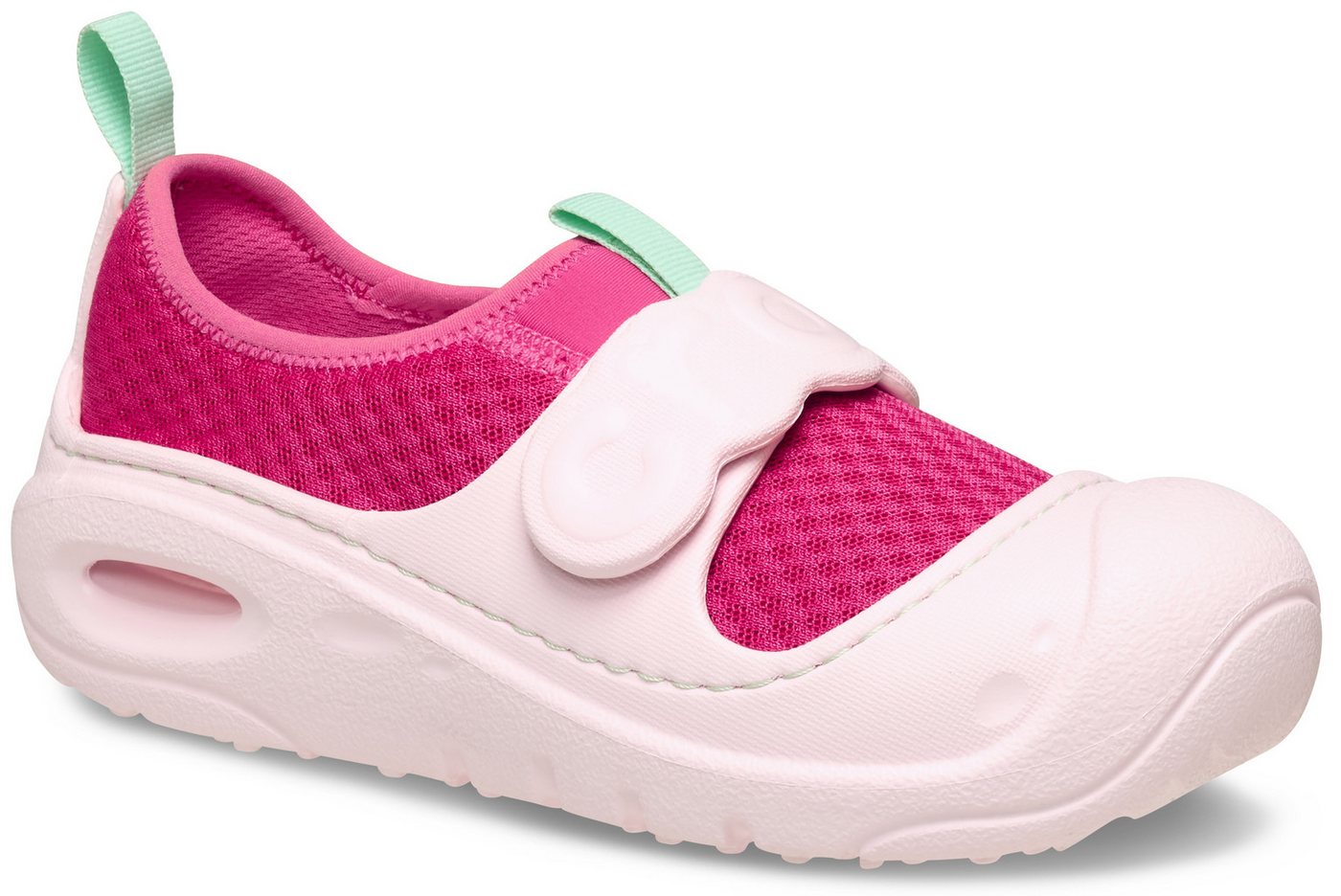 Crocs Swiftwater Splash Badeschuh, Wassersandale, Clog für den Strand mit Anziehlasche