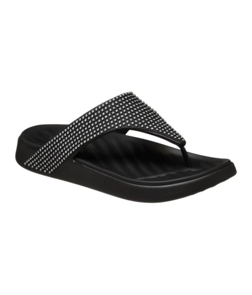 Crocs Zehensandale Getaway Gems Triangle Flip schwarz - Damen Badeschuh