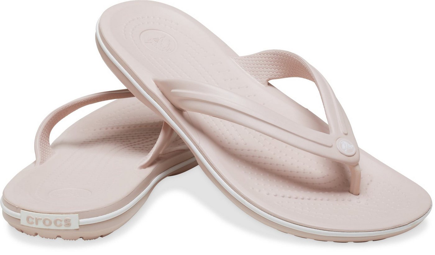 Crocs Zehensandalen Crocband Flip rosa/pink Badeschuh