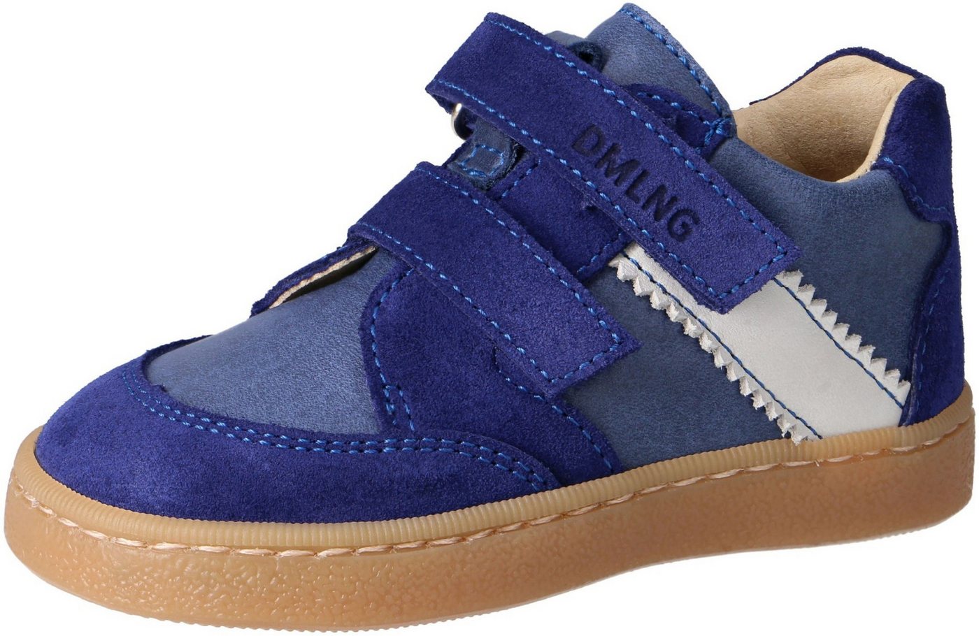 Däumling Kinder Lauflern Barry Lauflernschuhe Klettschuh (blau)