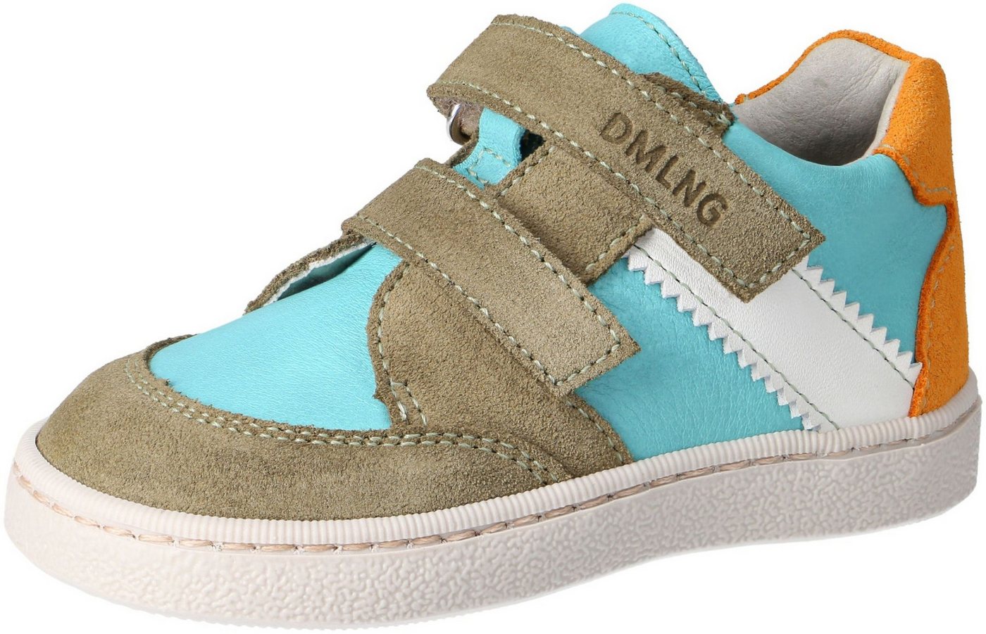 Däumling Kinder Lauflern Barry Lauflernschuhe Klettschuh (Turino pistacchio Kaltfutter S)