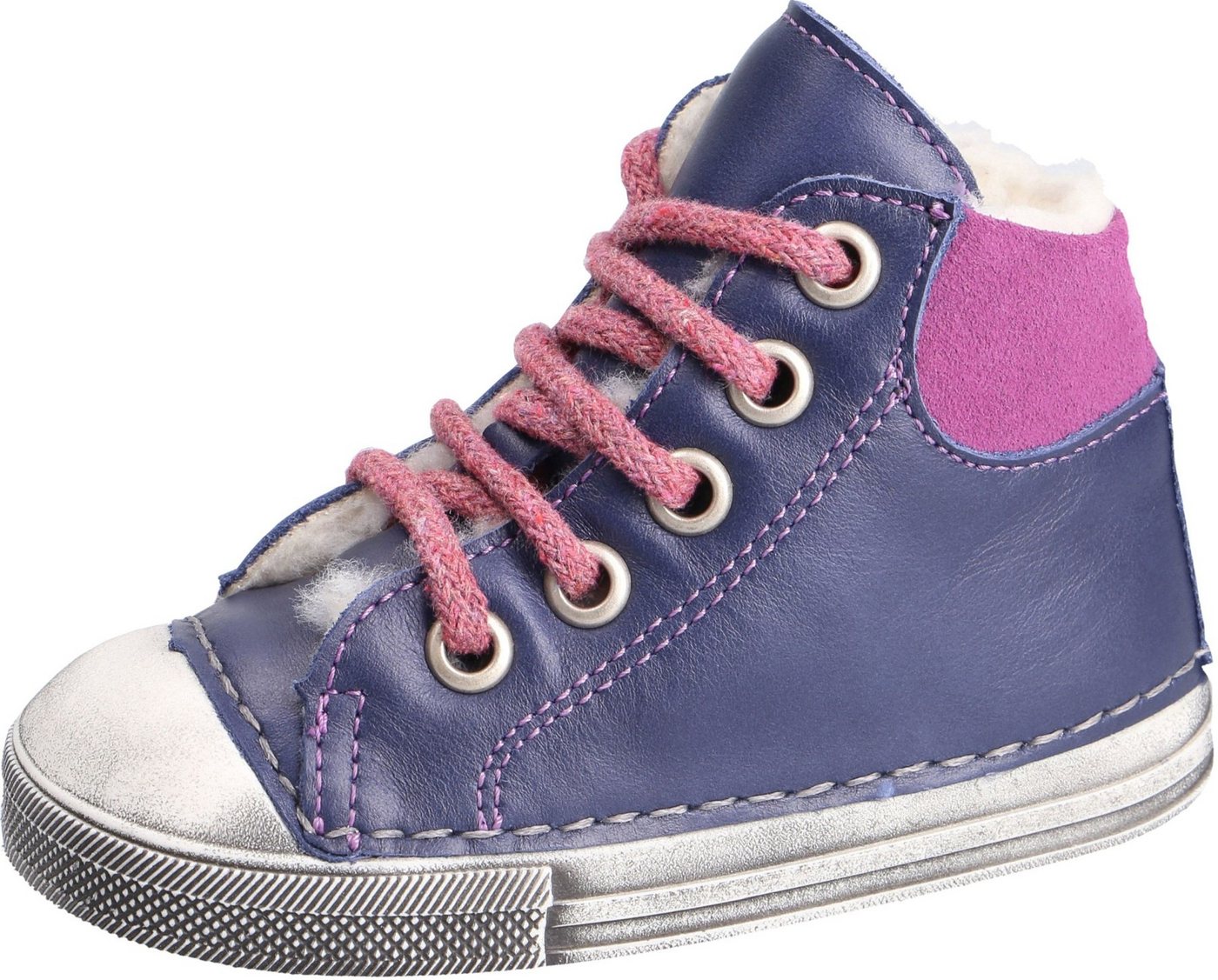 Däumling Kinder Lauflern Ecki Lauflernschuhe Klettstiefel