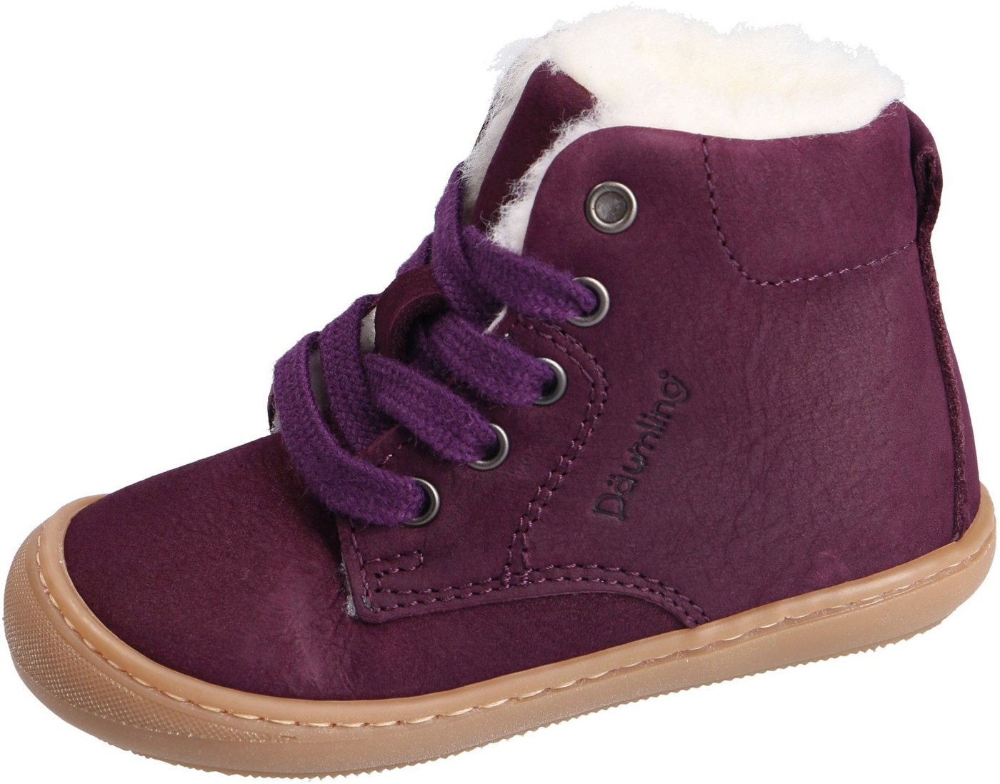 Däumling Kinder Lauflern Saski Lauflernschuhe Schnürstiefel