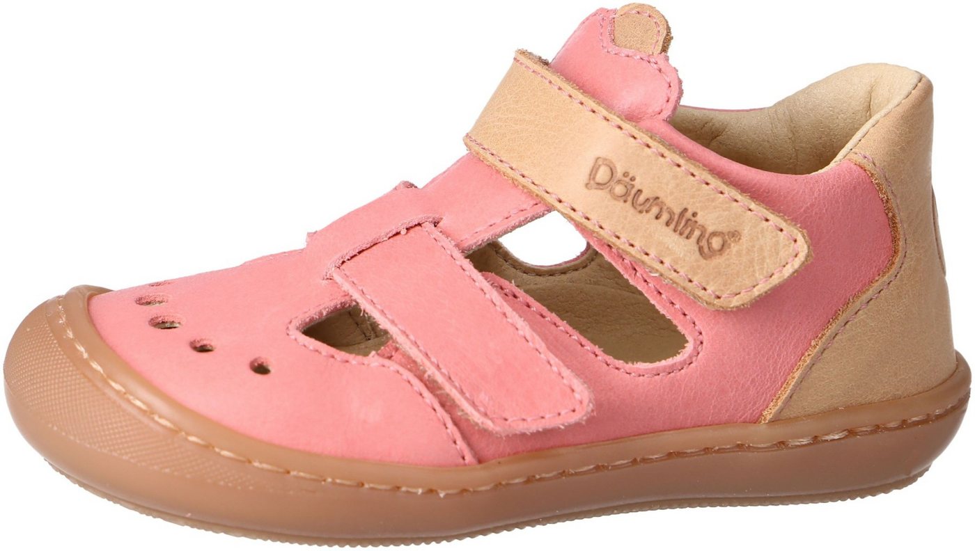 Däumling Kinder Lauflern Sena Lauflernschuhe Sandale (Celeste berry Kaltfutter M)