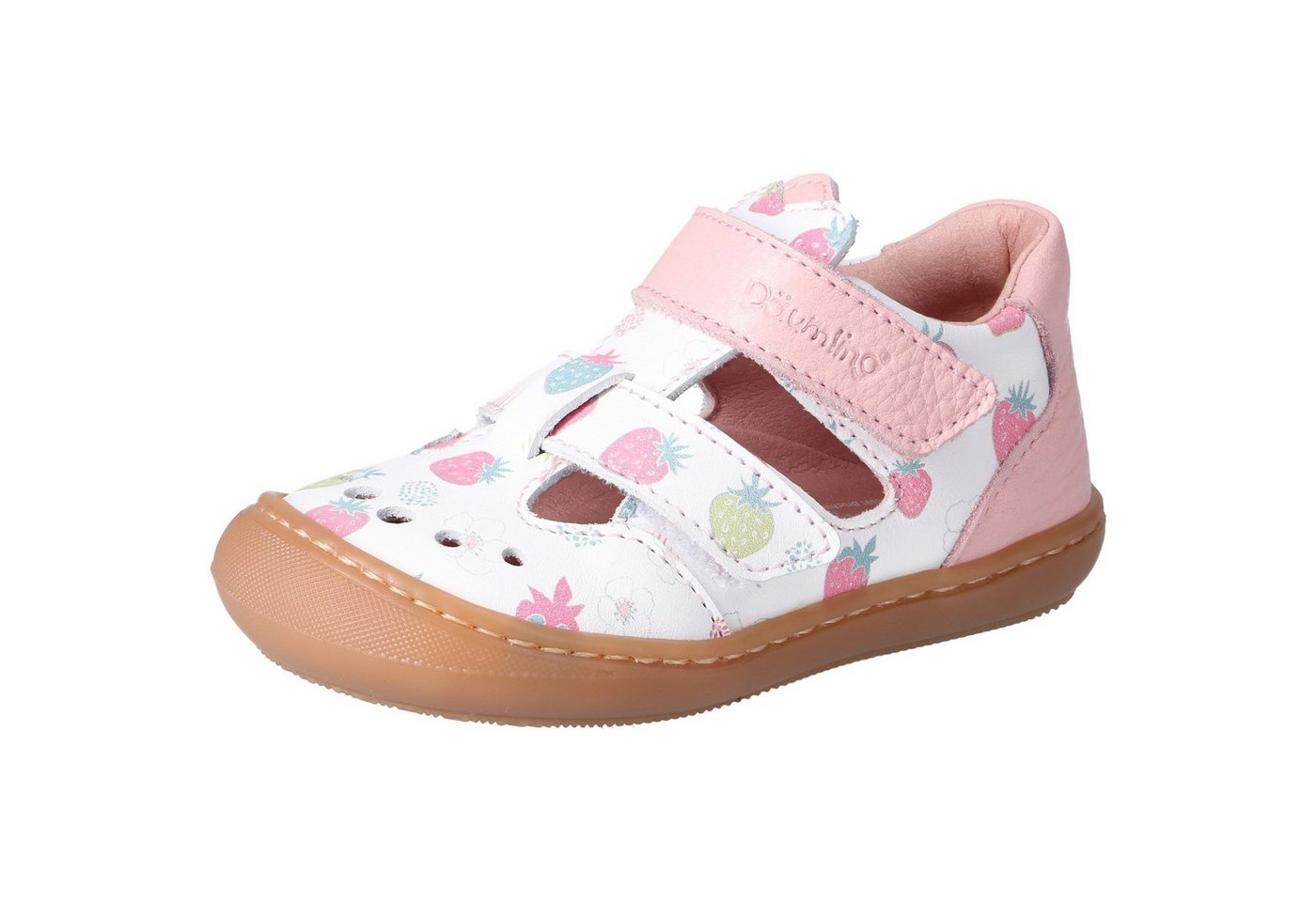 Däumling Kinder Lauflern Sena Lauflernschuhe Sandale (Kashmir strawberries Kaltfutter S)