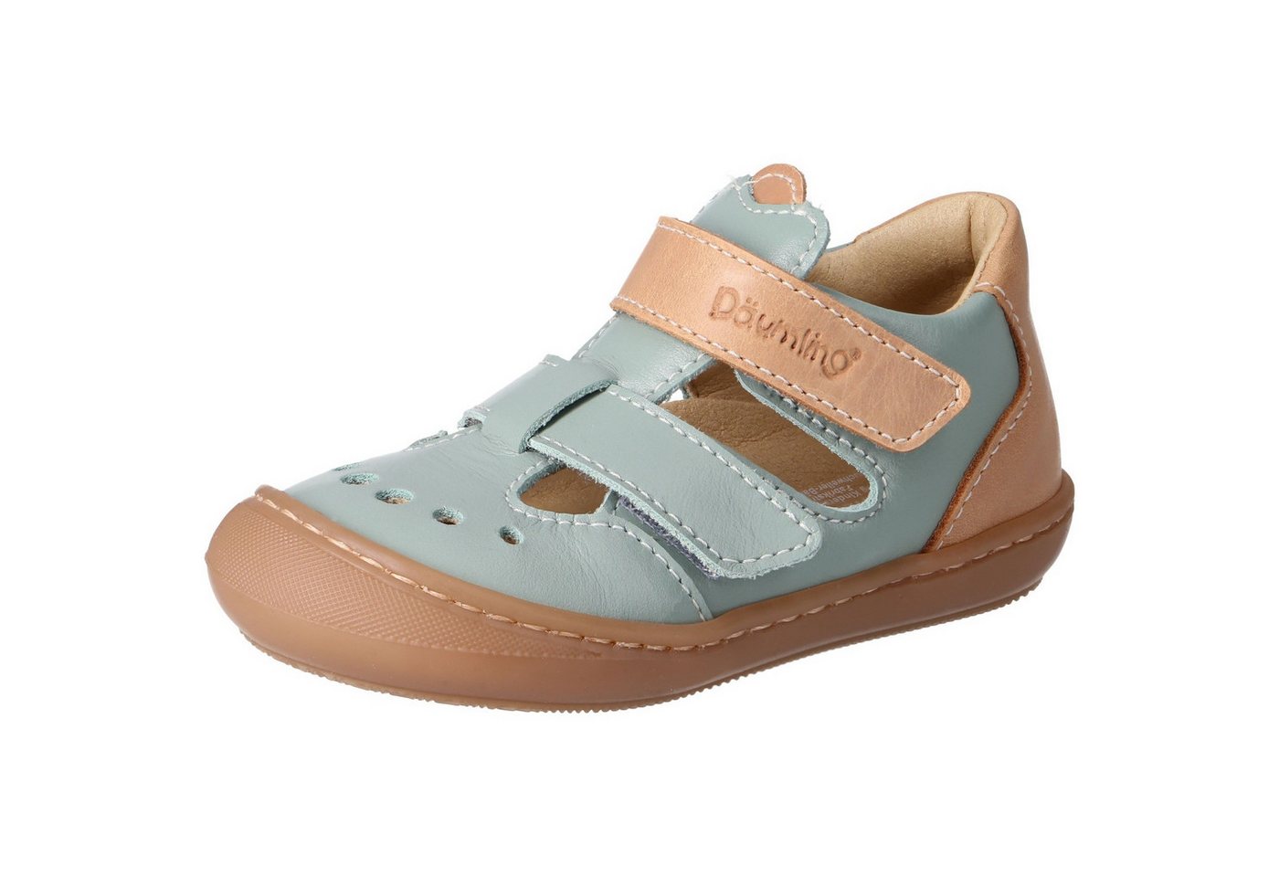 Däumling Kinder Lauflern Sena Lauflernschuhe Sandale (Porto mint/sattel Kaltfutter S)
