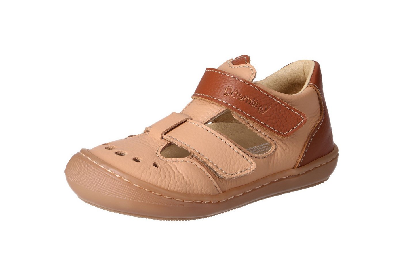 Däumling Kinder Lauflern Sena Lauflernschuhe Sandale (Sporty HP natur Kaltfutter S)