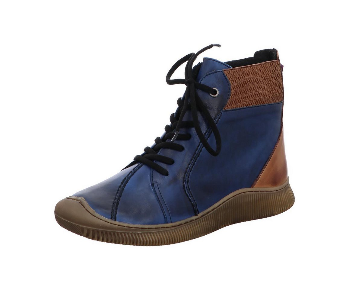 Damen Stiefelette (blau/braun)