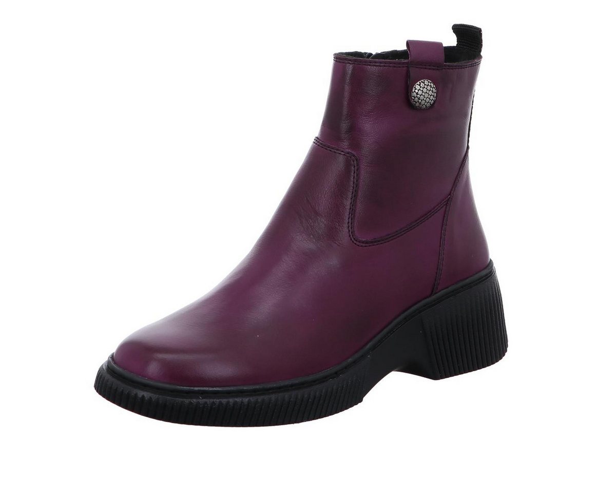 Damen Stiefelette (lila/silber)