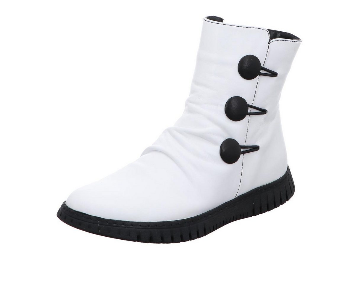 Damen Stiefelette (schwarz/weiß)