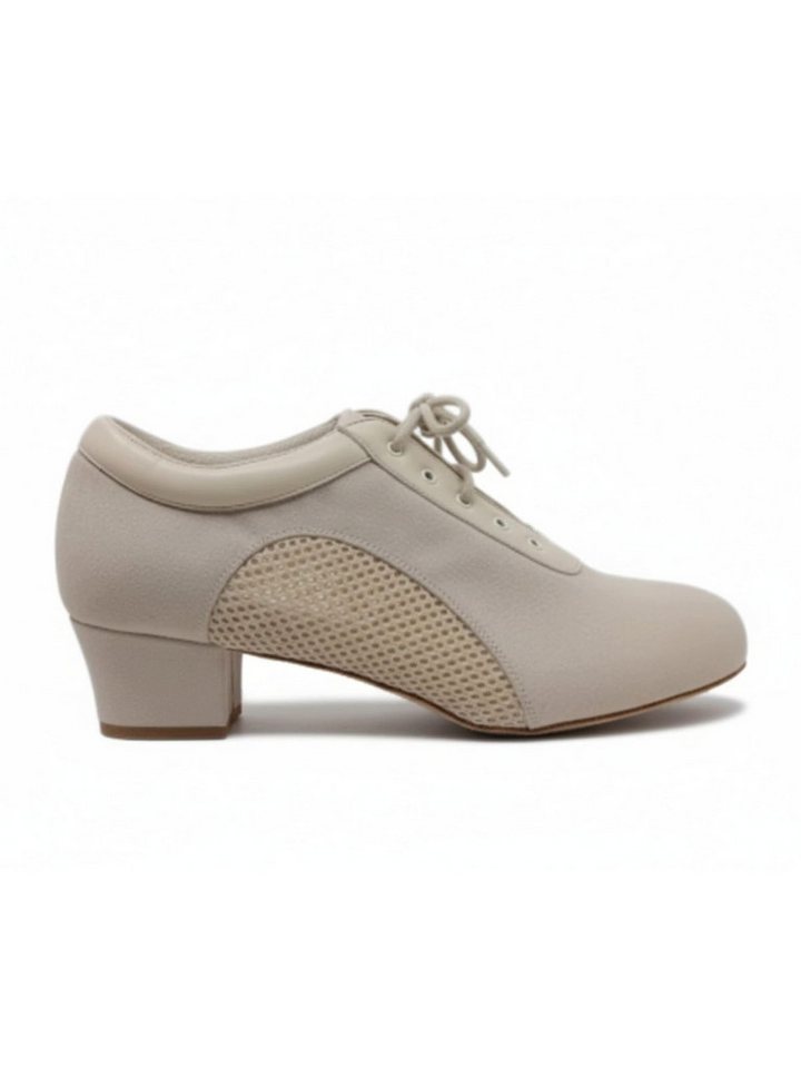 Dancing Queens Balance Trainer- Wildleder - Absatz 4.0 cm block Tanzschuh
