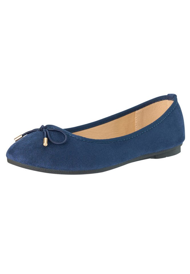 Day Vine Damen Ballerinas im klassischen Look mit dekorativer Schleife Ballerina